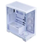 ADATA XPG INVADER biela / 2x USB 3.2 / bez zdroja / priehľadná bočnica (INVADERXBTFMT-WHCWW)
