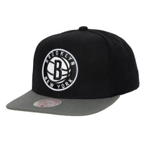 Mitchell & Ness NBA Brooklyn Nets NBA Team 2 Tone 2.0 Snapback NBA Nets Cap HHSS3264-BNEYYYPPPBKGY OSFM