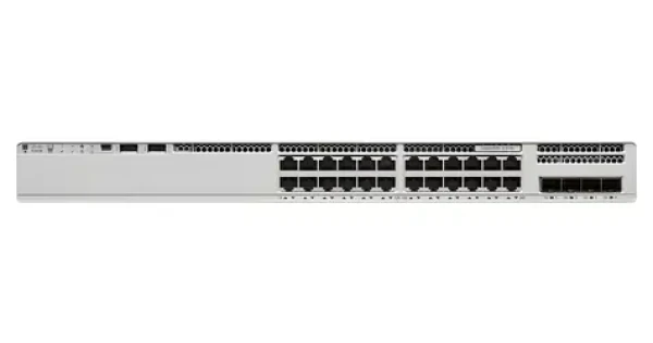 Cisco Catalyst C9200L-24T- 4X-E/Switch/24x RJ-45 10/100/1000/ 4X SFP+/Network Essentials (C9200L-24T-4X-E)
