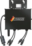 Schwaiger NEP 800/600W čierna / Mikromenič pre fotovoltaiku / 800 W / IP67 (SOWR0806)