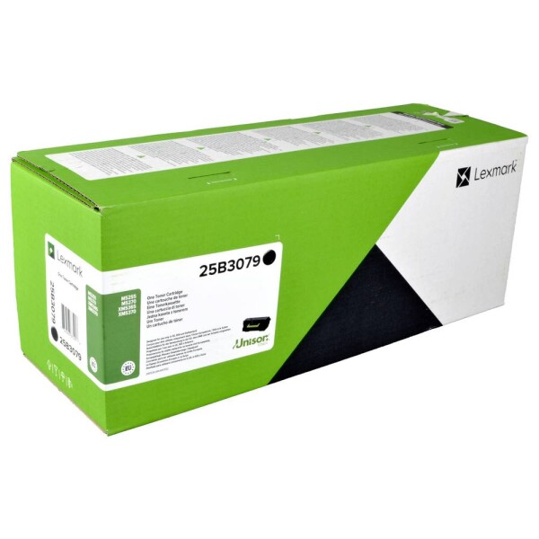 Lexmark M5255 M5270 XM5365 XM5370 toner originál čierna Maximálny rozsah stárnek 45000 Seiten; 25B3079-45000