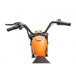 Mamido Detská elektrická motorka Chopper Warrior 36V oranžová