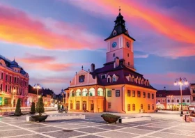 ENJOY Puzzle Radničné námestie, Brašov, Rumunsko