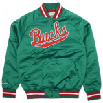 Mitchell & Ness NBA Milwaukee Bucks Pánska ľahká bunda M STJKMG18013-MBUDKGN M