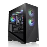 Thermaltake Divider 370 TG ARGB Black / ATX / 2x USB 3.0 / Bez zdroja / priehľadná bočnica (CA-1S4-00M1WN-00)