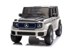 Mamido Detské elektrické autíčko Mercedes EQG 4x4 biele