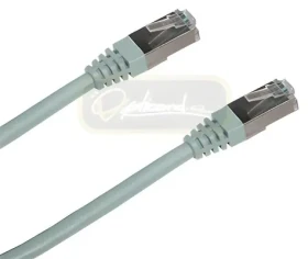 Optix FTP patch kábel sivý / Sieťový kábel / Cat 5e / 0,5 m (859558901600)