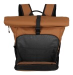Rolovací ruksak Travelite Briize Backpack M Roll-Up Curry