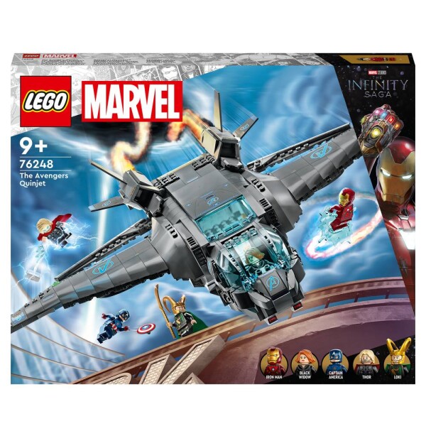 LEGO® Marvel 76248 Stíhačka Avengers Quinjet