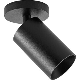 Deko Light 348252 Can Tilt rund, 1x 7,5 W GU10, Schwarz Stropné svítidlo GU10 7.5 W čierna; 348252