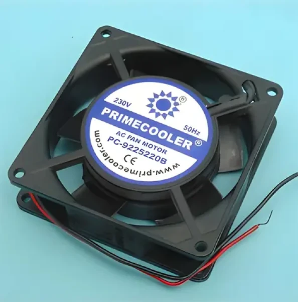 Primecooler PC-9225220B / Ventilátor / 230V AC / 92mm / 2200 rpm (PC-9225220B)