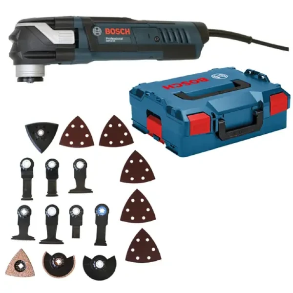 BOSCH GOP 40-30 Professional + box / multifunkčný nástroj / 400 W / 8.000-20.000 ot-min (0601231001)