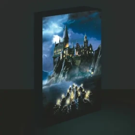 Pyramíd LED obraz Bradavice Harry Potter / Obraz / 30x40 cm / LED podsvietenie (WDCL12291EPM)