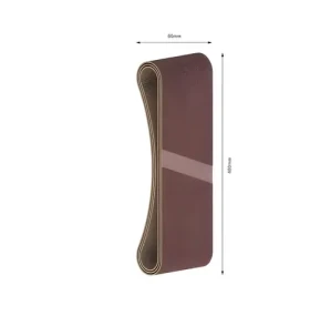 BOSCH X440 / Brúsny pás na drevo / Zrnitosť P100 / 60 × 400 mm / 3 ks (2608606003)