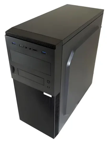 LC-Power 7041B-ON čierna / Skriňa PC / Midi Tower / ATX, mATX, Mini-ITX / USB 3.2 Gen1 (LC-7041B-ON)