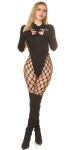 Sexi sieťované pančuchy R39154 čierne - In-Stylefashion UNI