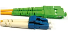 OEM Patchcord LC-SC(APC) / Optický patchkábel / duplex / 9/125 SM / OS2 / 2 m (1455)