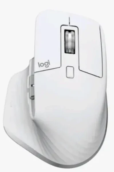 Logitech MX Master 3S For Mac Performance sivá / optická bezdrôtová myš pre Mac / 8000 DPI / 7 tlačidiel / 2 kolieska (910-006571)
