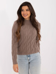 Jumper AT SW 2235.00P hnedý jedna velikost