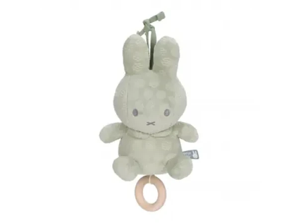 Little Dutch Hudobný zajačik Miffy Green Flower