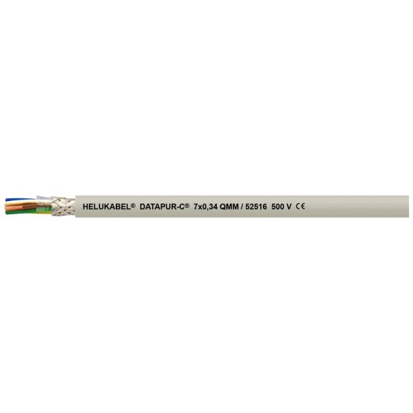 HELU 52504-100 dátový kábel 5 x 0.25 mm² sivá 100 m; 52504-100