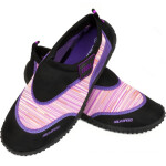 AQUA SPEED Plavecké topánky Aqua Shoe Model 2A Black/Pink 24