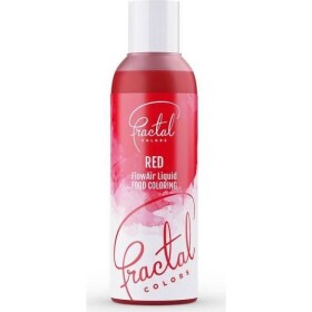 Airbrush farba tekutá Fractal - Red (100 ml) 6102 - dortis - dortis