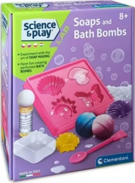 Clementoni SciencePlay Lab: Kúpeľňové a mydlové bomby