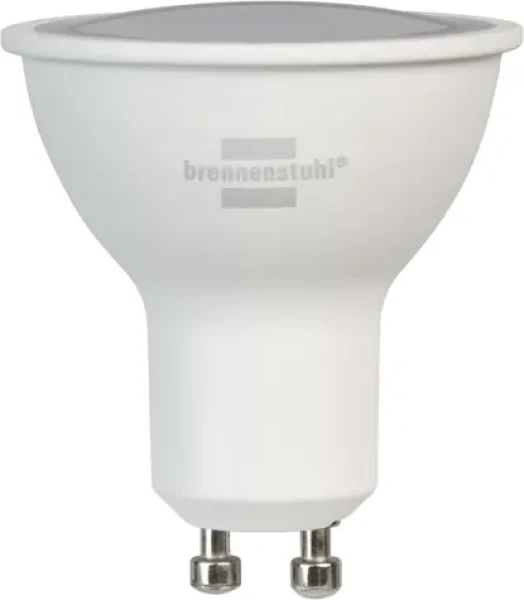 Brennenstuhl WiFi LED žiarovka GU10 / LED žiarovka / GU10 / WiFi ovládanie (1173780000)