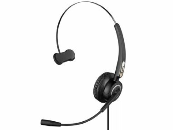 Sandberg USB Pro Mono Headset čierna / mono slúchadlá s mikrofónom / USB / 2.1 m (126-14)