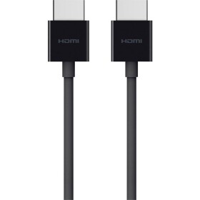 Belkin HDMI prepojovací kábel Zástrčka HDMI-A, Zástrčka HDMI-A 2.00 m čierna AV10168bt2M-BLK 4K UHD HDMI kábel; AV10168bt2M-BLK