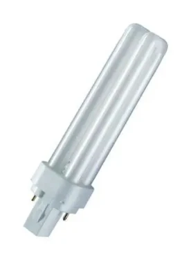 OSRAM DULUX D 18W G24D-2 FS1 / žiarivka / 1200 lm / 3000k / 10000h / 230V / G / biele (DU-D-18-830)