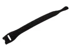 Velcro sťahovacia páska čierna / Sťahovacia páska / suchý zips / 20 mm / 15 cm / 100 ks / samozhášacia (VEL-OW64428)