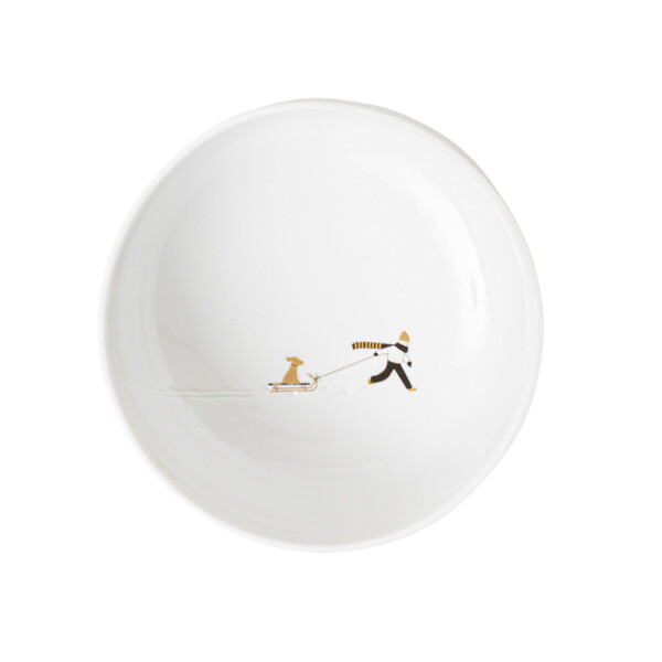 Räder Porcelánová miska Dog Sled