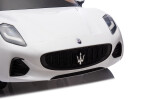 Mamido Mamido Elektrické autíčko Maserati GranTurismo Folgore 24V | 480W | 60 kg biele