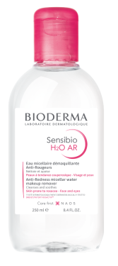 Bioderma Čistiace a odličovacie micelárna voda na citlivú pleť Sensibio AR H2O 250 ml