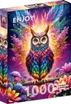 ENJOY Puzzle Neónová sova