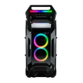 COUGAR Cratus RGB čierna / PC skriňa / E-ATX / ATX / micro-ATX / mini-ITX / RGB / priehľadná bočnica / bez zdroja (CGR-5LMSB)