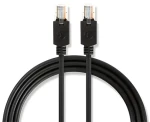 Nedis Patch kábel Cat5e U/UTP čierny / Patch kábel / RJ45 - RJ45 / 15 m (CCBW85100AT150)