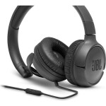 JBL TUNE 500 čierna / slúchadlá na hlavu / mikrofón / Siri a Google Now (JBL T500BLK)