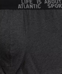 Boxerky Atlantic 3MH-226/25 A'3 S-2XL šedočervenohnědá S