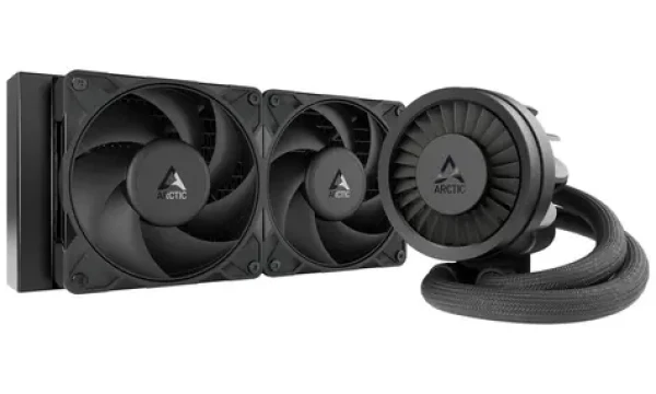 ARCTIC Liquid Freezer III Pro 240 čierna / 2x 120 mm / Fluid Dynamic Bearing / 0.3 Sone / 600 - 3000 RPM / Intel + AMD (ACFRE00178A)