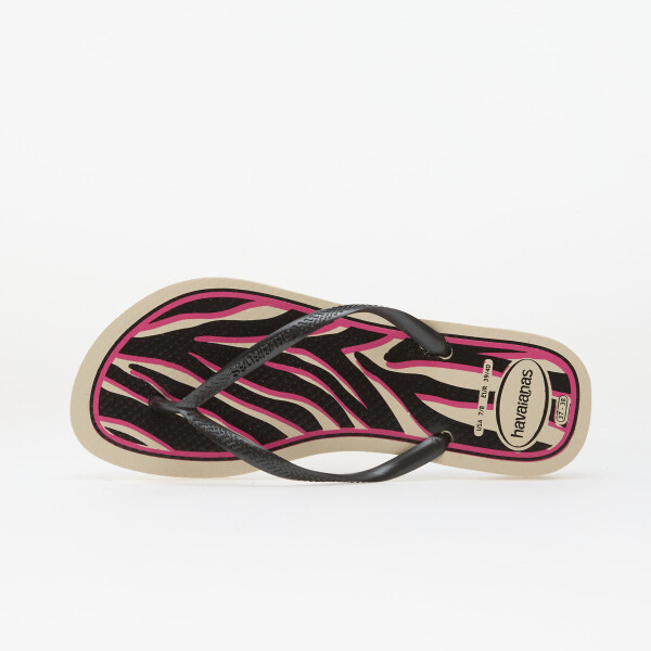 Tenisky Havaianas Slim Animals Beige/ Dark Grey Metallic EUR 37/38