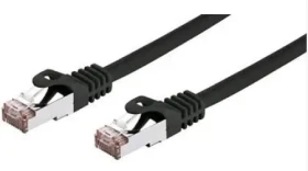 C-tech patchcord Cat6 FTP 1 m čierna (8954125014966)
