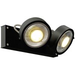 SLV Kalu 1000703 stropná lampa GU10 čierna; 1000703