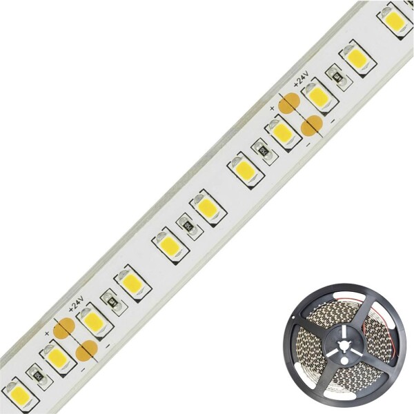EVN EVN Lichttechnik STR67241202840 LED pásik En.trieda 2021: F (A - G) voľný koniec 24 V 5 m neutrálna biela; STR67241202840