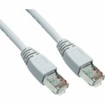 Solaris CAT6 SFTP PVC 0.5m šedá / Patch kábel / RJ45-RJ45 / AWG26 (C6-315GY-0,5MB)