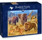BlueBird Puzzle Zvieratá za savany