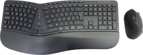 Conceptronic CONCEPTRONIC Wireless Keyboard+Mouse,ergo,Layout spanisch sw