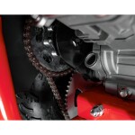 Mamido Detská benzínová motokára MUD MONSTER červená